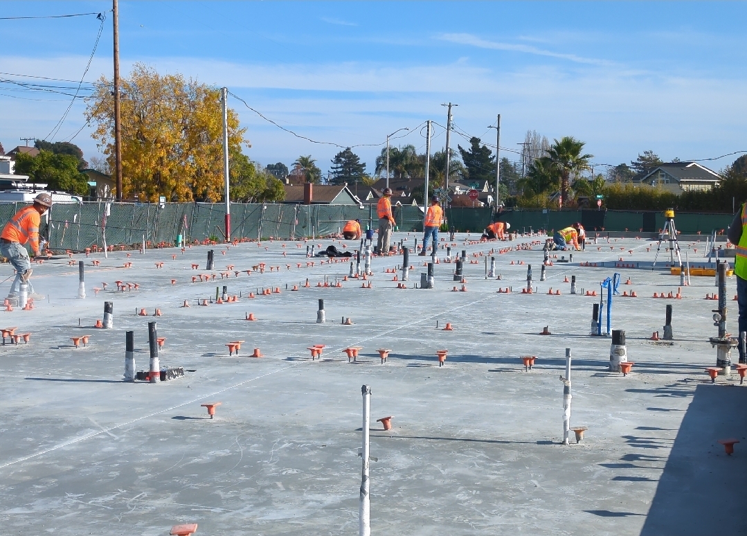 Concrete Slab Pour